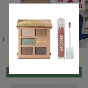 NEW Sephora Colour Shifter Eyeshadow Palette with Gloss - Green, Brown, Tan